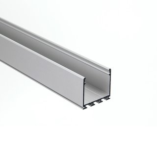 Aufbauprofil LIPOD, Aluminium eloxiert 3m Profilstange