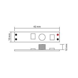 1-Kanal Sensor Dimmer-Platine