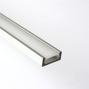 MICRO-ALU Aufbauprofil, Aluminium eloxiert