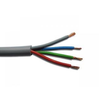 RGB Kabel, 4-adrig grau