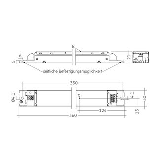 Driver LC 100W 24V IP20 SNC