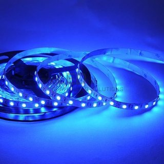 Sehr schmales, helles LED Band flexibel 5m, 24Volt mit 600 SMD-LED (2835) RGB