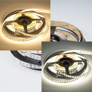 LED Band flexibel 5m, 24Volt mit 2400 SMD-LED (2216), Farbtemperatur einstellbar