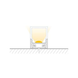 GARliano, Aluminium eloxiert 4m Profilstange