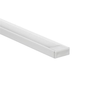 MICRO-PLUS Aufbauprofil, Aluminium eloxiert 1m Profilstange