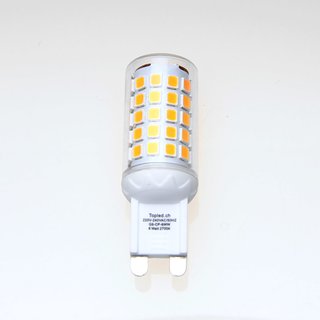 6 Watt G9 LED Lampe 230V dimmbar