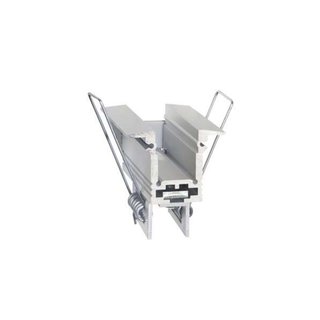 1x Montagehalter mit Spannfeder