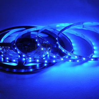 LED Band flexibel 5m, 12Volt mit 300 SMD-LED (3528) blau