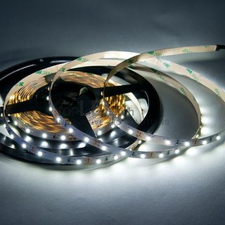 LED Band flexibel 5m, 12Volt mit 300 SMD-LED (3528) kaltweiss