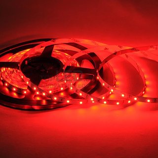 LED Band flexibel 5m, 12Volt mit 300 SMD-LED (3528) rot