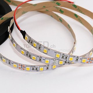 High Power LED Band flexibel 5m, 24Volt mit 300 SMD-LED (5050) kaltweiss