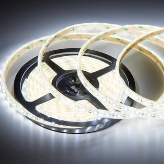 LED Band flexibel 5m, 12Volt mit 300 SMD-LED (3528) kaltweiss