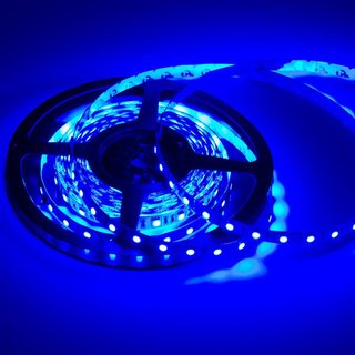 High Power LED Band flexibel, 12Volt mit 300 SMD-LED (5050) blau